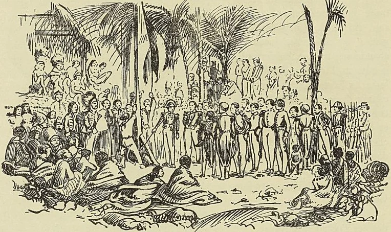 (1842), PAR L’AMIRAL DUPETIT-THOUARS