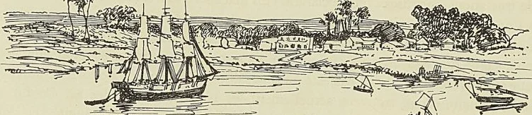 PORT HAVANNAH. CAMP FRANÇAIS, d’après un dessin du Monde illustré (1888)